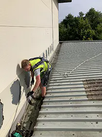 Clacton Industrial Roofing gutter cleaning